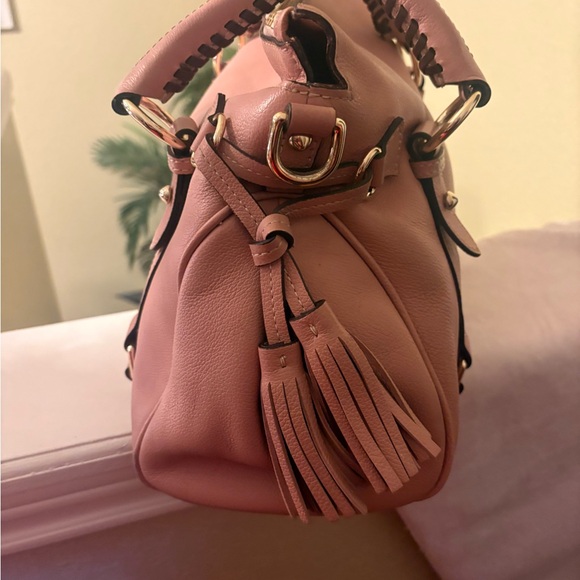 Dooney and Bourke Florentine Pink mave Leather Handbag - Picture 3 of 9